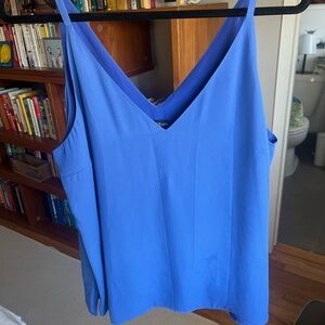 White House Black Market Royal Blue Camisole